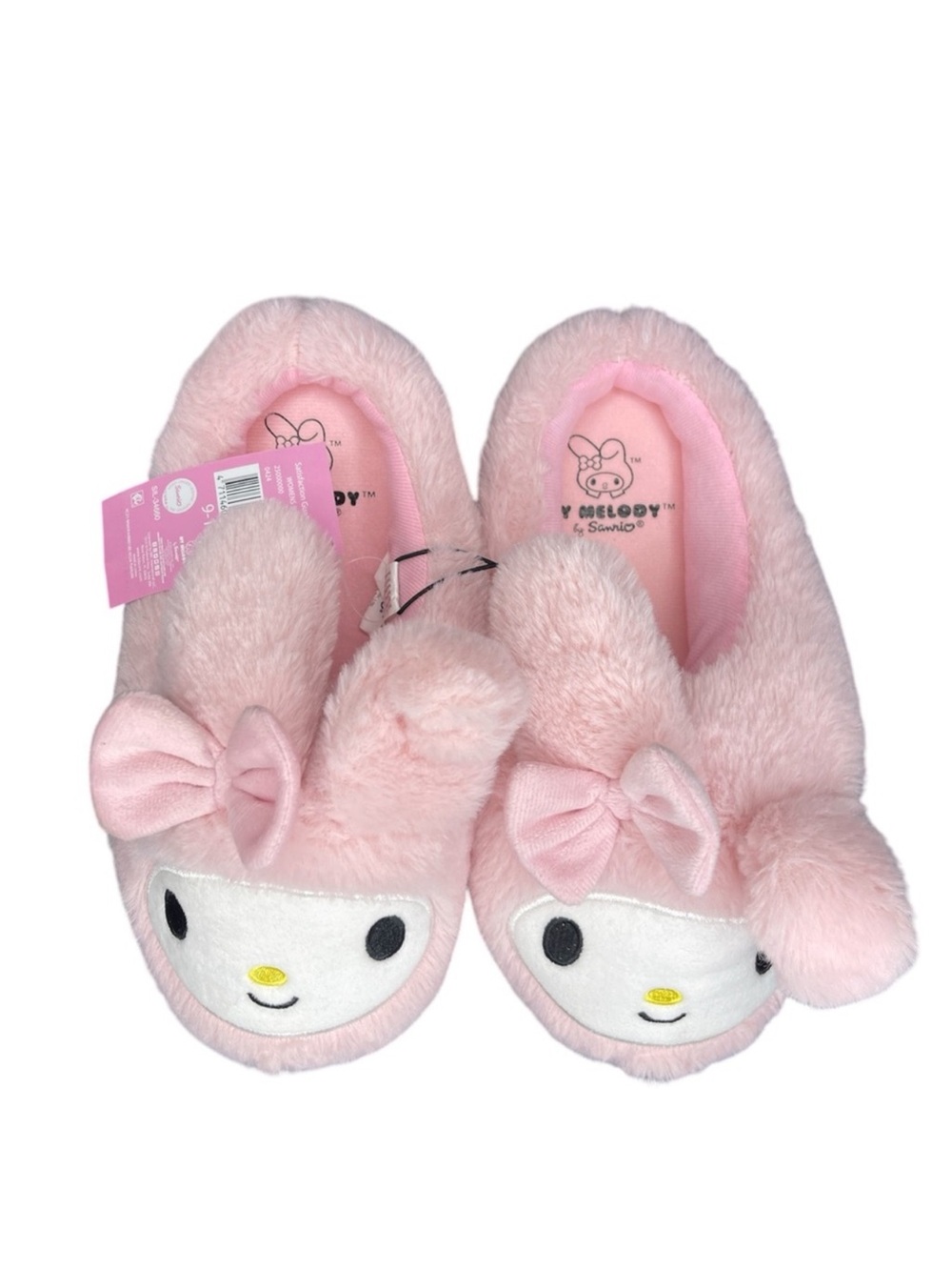 Sanrio Pink My Melody Plush Kids Slippers
Adorable Sanrio My Melody slippers - Picture 4 of 6